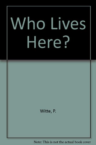 Stock image for Who Lives Here? for sale by SecondSale