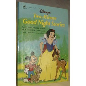 Beispielbild fr Disney's Two-Minute Good Night Stories (Two-minute stories) zum Verkauf von Wonder Book