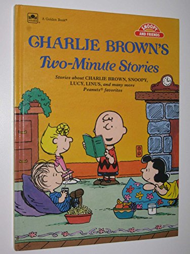 9780307121851: Charlie Brown's 2-Minute Stories (Snoopy and friends)
