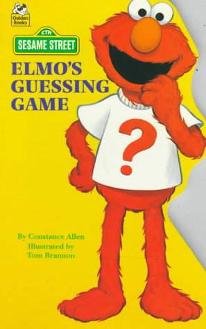 Beispielbild fr Elmo's Guessing Game (A Golden Sturdy Shape Book) zum Verkauf von Wonder Book