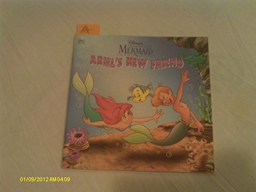 Imagen de archivo de Disney's Little Mermaid: Ariel's New Friend (Golden look-look books) a la venta por Wonder Book