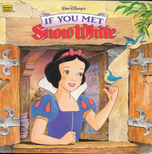 Beispielbild fr Walt Disney's If You Met Snow White (Golden Look-Look Books) zum Verkauf von Wonder Book