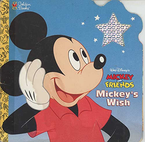 Imagen de archivo de Walt Disney's Mickey and Friends: Mickey's Wish (Deluxe Super Shape Book) a la venta por Ergodebooks