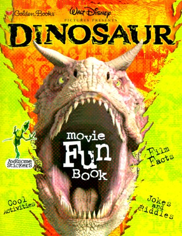 Stock image for Walt Disney Picture Presents Dinosaur: Movie Fun Book (Paperback for sale by Hawking Books