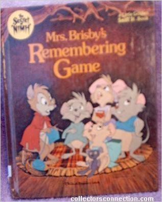 Imagen de archivo de Mrs. Brisby's remembering game (A Little golden sniff it book) a la venta por Wonder Book