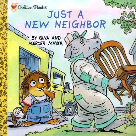 Beispielbild fr Just a New Neighbor (Look-Look) zum Verkauf von Wonder Book