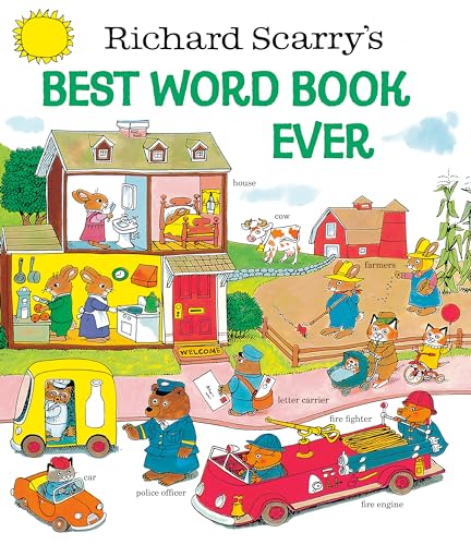 9780307155108: Richard Scarry's Best Word Book Ever (Giant Little Golden Book)