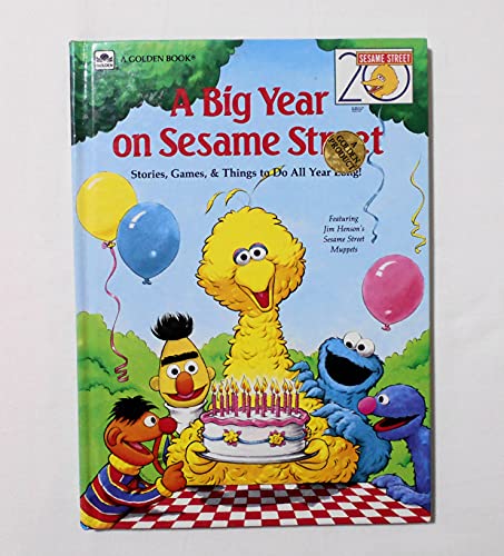 9780307155504: A Big Year On Sesame Street