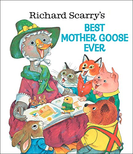 Beispielbild fr Richard Scarry's Best Mother Goose Ever (Giant Little Golden Book) zum Verkauf von HPB-Emerald