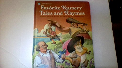 Imagen de archivo de Favorite Nursery Tales and Rhymes : A Golden Treasury ( Including Jack and the Beanstalk, Puss in Boots, The Elves and the Shoemaker ) a la venta por SecondSale