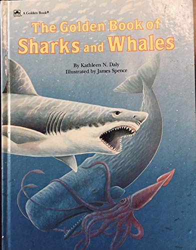 Stock image for The Golden Book of Sharks and Whales for sale by Wonder Book