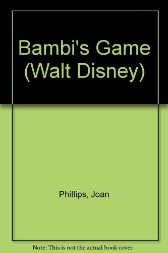 Stock image for Bambi's Game for sale by BookHolders