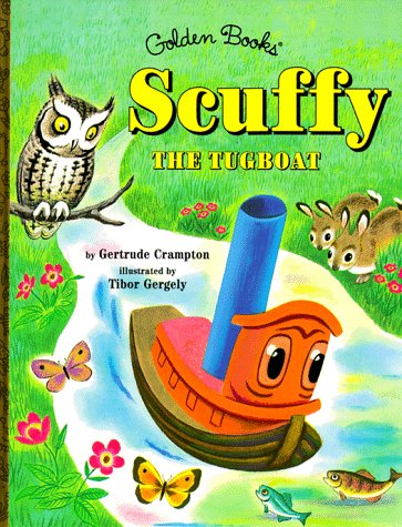 Beispielbild fr Scuffy the Tugboat (Little Golden Storybook) zum Verkauf von More Than Words