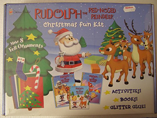 Rudolph the Red-Nosed Reindeer: Christmas Fun Kit (9780307163110) by Unknown Author