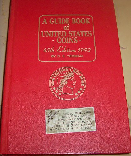 Stock image for A Guide Book of United States Coins: 1992 for sale by BookHolders