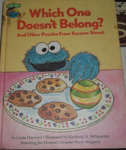 Stock image for Which one doesn't belong?: And other puzzles from Sesame Street : featuring Jim Henson's Sesame Street Muppets for sale by Gulf Coast Books