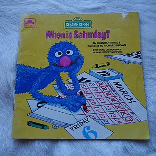 Imagen de archivo de When is Saturday? a la venta por Gulf Coast Books