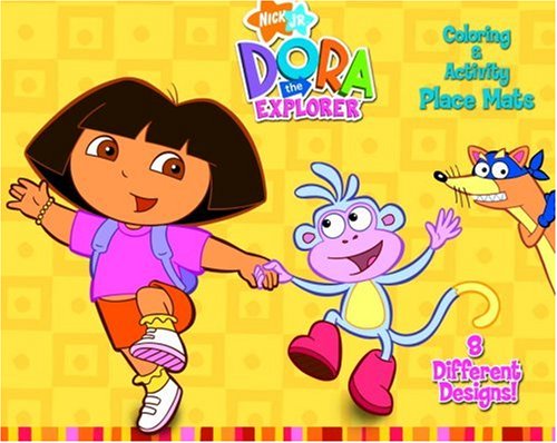9780307234209: Dora the Explorer Coloring and Activity Book