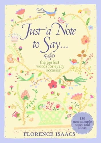 9780307236654: Just a Note to Say . . .: The Perfect Words for Every Occasion