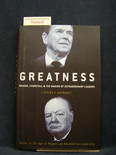 Beispielbild fr Greatness: Reagan, Churchill, and the Making of Extraordinary Leaders zum Verkauf von Wonder Book