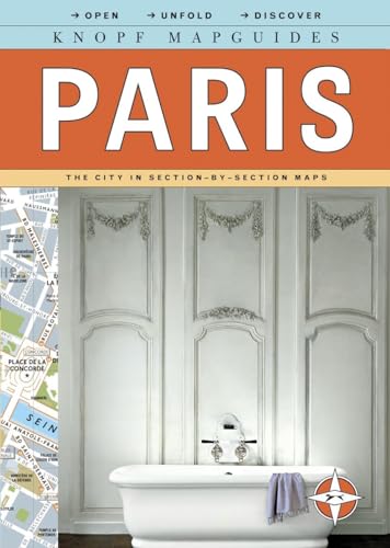 Stock image for Knopf Mapguides: Paris: The City in Section-by-Section Maps for sale by Goodwill of Colorado