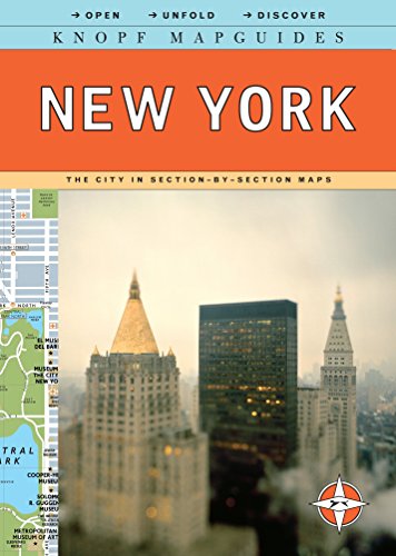 9780307263896: Knopf Mapguides: New York: The City in Section-by-Section Maps