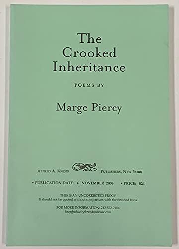9780307265074: The Crooked Inheritance: Poems