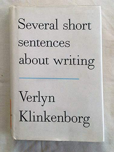 Beispielbild fr Several Short Sentences About Writing zum Verkauf von BooksRun