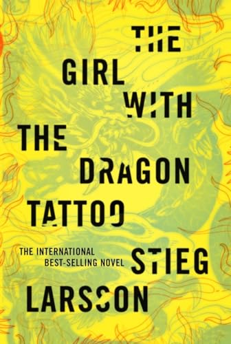 Beispielbild fr THE GIRL WITH THE DRAGON TATTOO (FIRST U.S. EDITION, FIRST PRINTING) International Best Seller zum Verkauf von Shepardson Bookstall