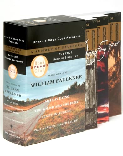 Beispielbild fr A Summer of Faulkner: As I Lay Dying/The Sound and the Fury/Light in August (Oprah's Book Club) zum Verkauf von BooksRun