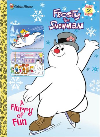 Frosty the Snowman Miniature Editions Paperback & Bobble Head w/Mini 32 pg Book 
