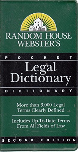 Stock image for Webster's Legal Dictionary for sale by HPB Inc.