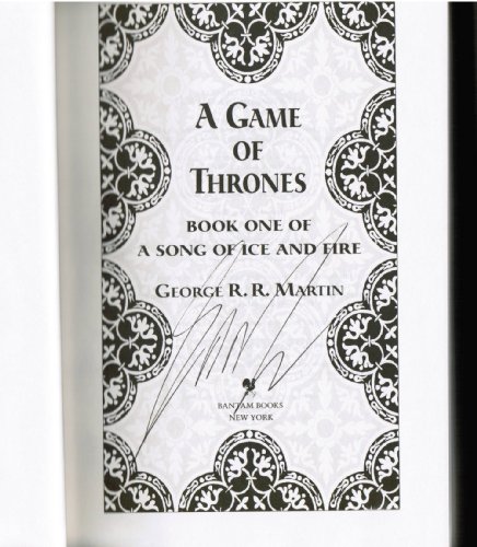 9780307292094: A Game of Thrones Deluxe Edition (A Song of Ice and Fire #1) (A Barnes and Noble Exclusive)