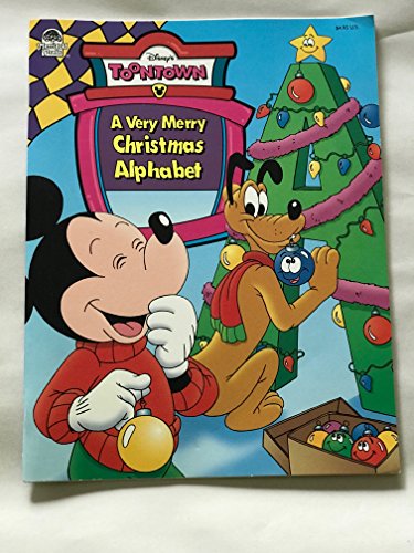 Stock image for A Very Merry Christmas Alphabet: Disney's Toontown for sale by Wonder Book