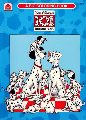Stock image for 101 Dalmatians: A Big Coloring Book for sale by Front Cover Books