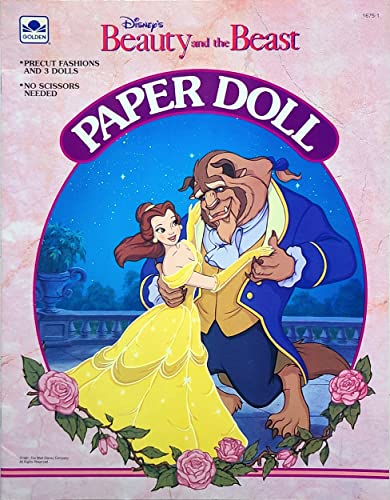 Stock image for Disney's Beauty and Beast Paper Dolls : Precut Fashions and 3 Dolls for sale by HPB-Diamond