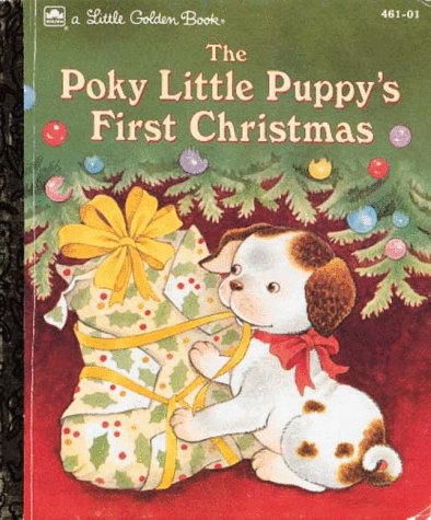 Beispielbild fr The Poky Little Puppy's First Christmas, a Little Golden Book, zum Verkauf von Alf Books