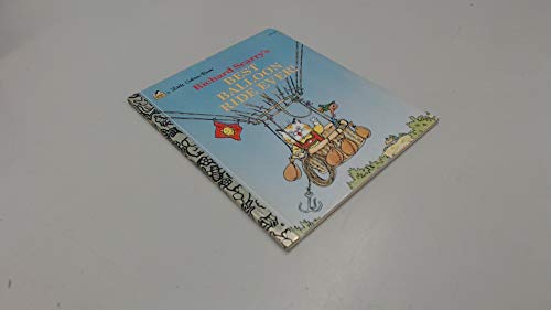 Stock image for Richard Scarry's Best Balloon Ride Ever! A Little Golden Book for sale by WBookBear
