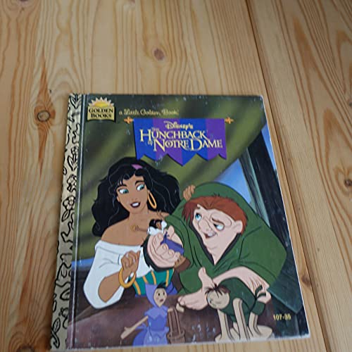 Beispielbild fr Disney's the Hunchback of Notre Dame (Little Golden Book) zum Verkauf von Gulf Coast Books