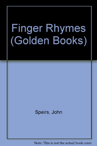 Finger Rhymes (Booktivity) (9780307304827) by Speirs, John