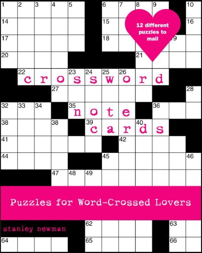 Crossword Note Cards: Puzzles for Word-Crossed Lovers (Potter Style) (9780307337061) by Newman, Stanley