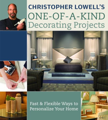 Imagen de archivo de Christopher Lowell's One-of-a-Kind Decorating Projects: Fast & Flexible Ways to Personalize Your Home a la venta por Orion Tech