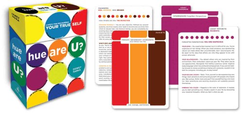Stock image for Hue Are U?: A Deck for Discovering Your True Self Based on the Dewey Colour System for sale by WorldofBooks