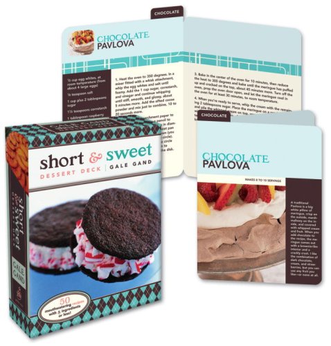 Beispielbild fr Short and Sweet Dessert Deck: 50 Mouthwatering Recipes with Eight Ingredients or Less zum Verkauf von Half Price Books Inc.