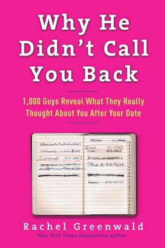 9780307406538: Why He Didn't Call You Back: 1,000 Guys Reveal What They Really Thought About You After Your Date