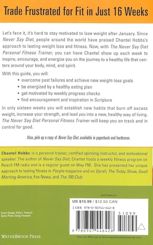 Beispielbild fr The Never Say Diet Personal Fitness Trainer: Sixteen Weeks to Achieve Your Goal of a Healthy Lifestyle zum Verkauf von SecondSale