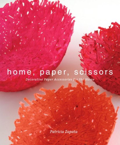 Beispielbild fr Home, Paper, Scissors: Decorative Paper Accessories for the Home zum Verkauf von Wonder Book