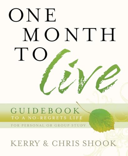 Beispielbild fr One Month to Live Guidebook: To a No-Regrets Life zum Verkauf von Wonder Book