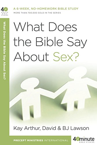 Beispielbild fr What Does the Bible Say About Sex? (40-Minute Bible Studies) zum Verkauf von SecondSale