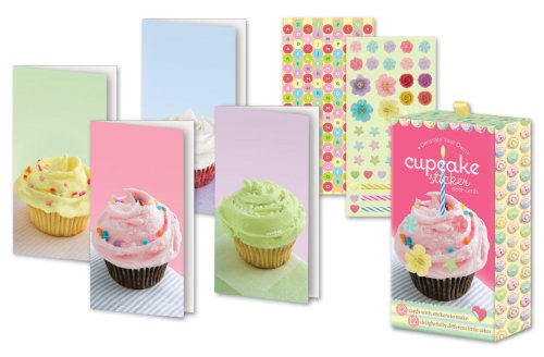 Cupcake Sticker Note Cards (9780307459619) by Potter Style
